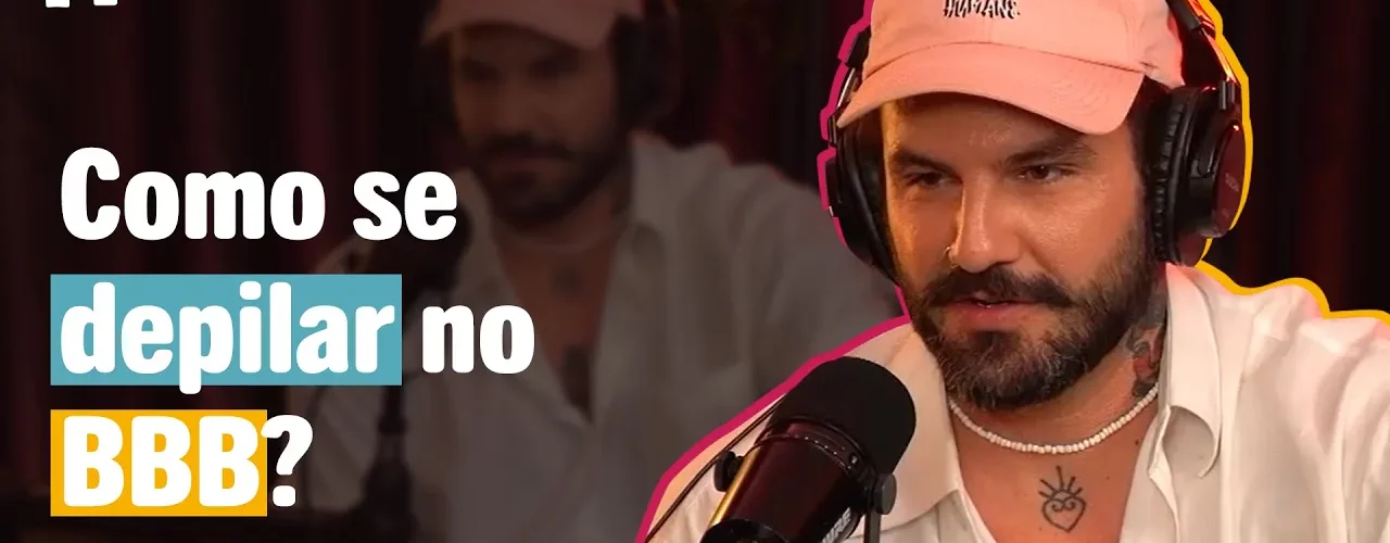 Wagner Santiago fala como era se depilar no BBB